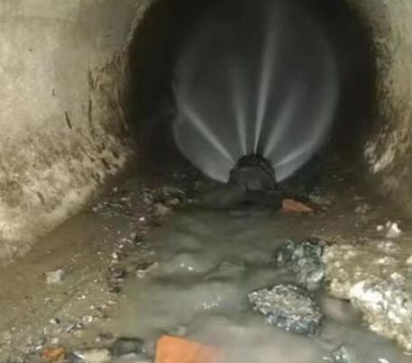 鹤城市政管道清淤