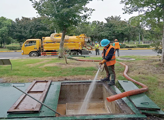 鹤城化油池清理