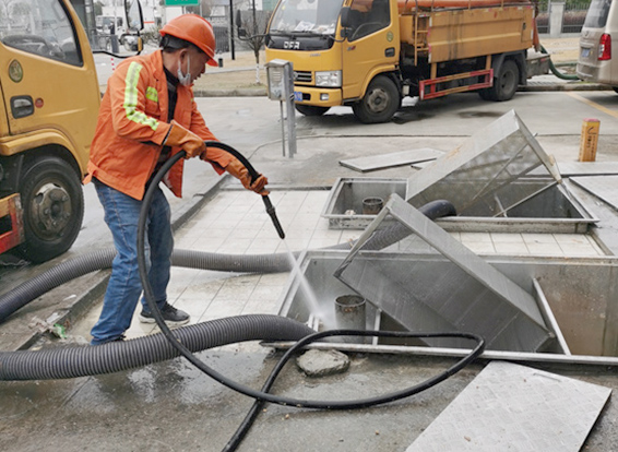 鹤城隔油池清理